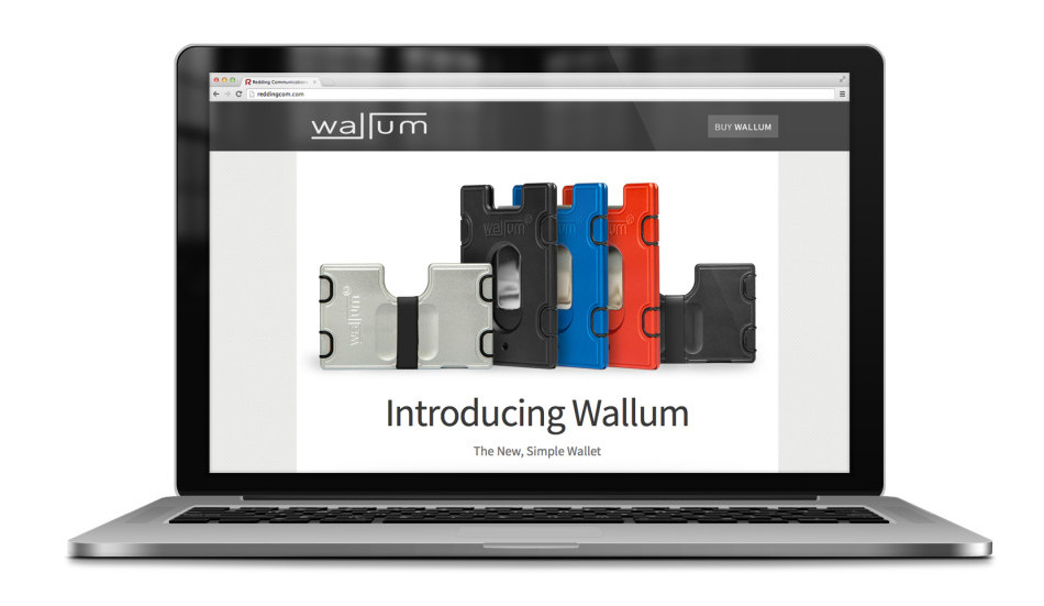 Website design for Wallum