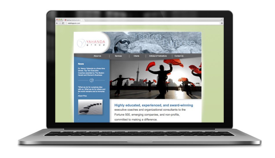 Website design for Yahanda Group