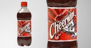 Cheerwine Float Soda packaging design concept