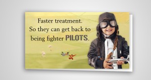 Children's Emergency Department Campaign - Direct Mail cover