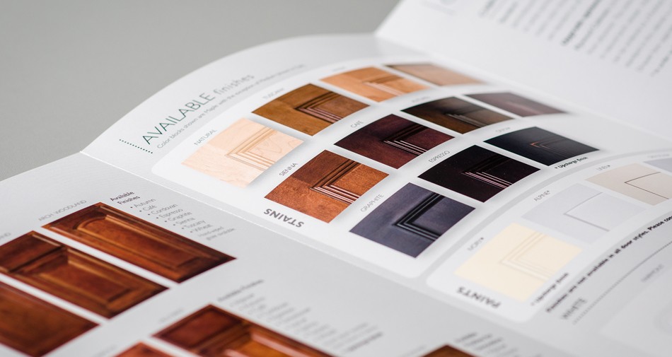 Print design for Marsh Furniture Company - Product brochure