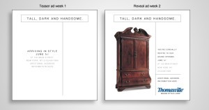 Print advertising campaign for Thomasville Furniture - ad three