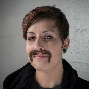 Intern photograph with mustache