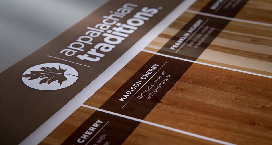 Corporate collateral design for Columbia Forest Products