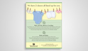 Baby and Me Classes Flyer