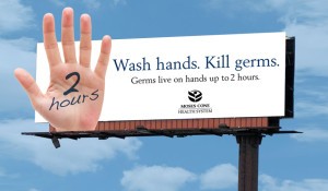 Washing Hands Billboard Design