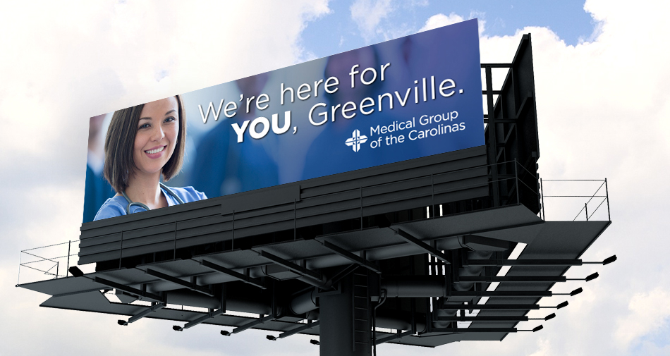 Billboard Advertisement for Spartanburg Regional Health System