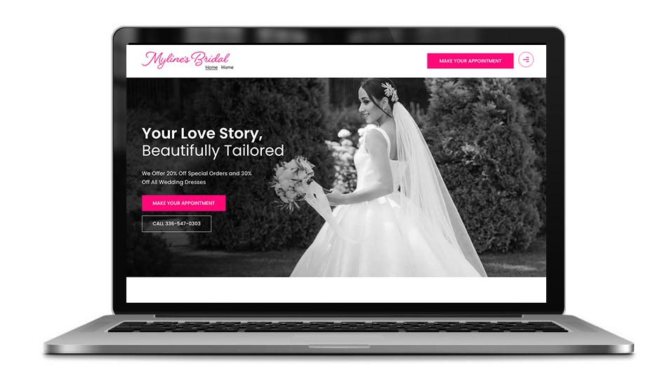 Website for interior design firms